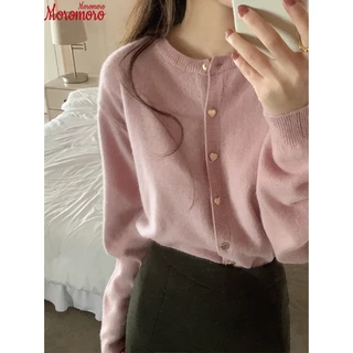 MAIFUWEI Áo Len áo khoác cardigan Xu hướng Fashion Phong cách xu hướng WMY23A0UOC 43Z231025