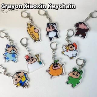 Luimo Mô Hình Búp Bê shin-chan Bằng acrylic Dễ Thương Dùng Làm Móc Khóa / Túi Xách / Quà Tặng Sinh Nhật