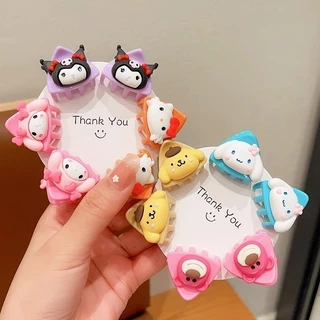 Sanrio Kẹp Tóc Hình Cá Mập Hoạt Hình Đáng Yêu Cho Nữ