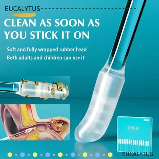 Eutus Hộp 24 Que silicone Lấy Ráy Tai Dùng Một Lần Tiện Lợi