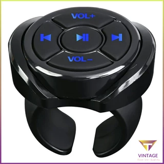 Wireless Media Button Remote Controller Car Motorcycle Bike Steering Wheel [A/8]