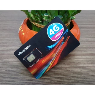 Sim 4G Vinaphone(10 số)  VD89P 120GB/THÁNG (4GB/NGÀY) data tốc độ cao, miễn phí gọi nội mạng.