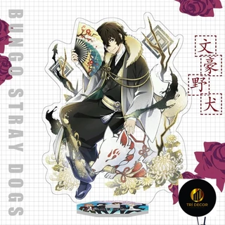 Mô hình Standee Bungo Stray Dogs Dazai Osamu Nakahara Chuuya Akutagawa~ Phụ kiện trang trí để bàn góc học tập