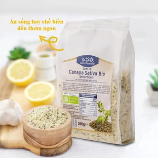 Hạt Gai hữu cơ đã tách Vỏ 250g Sottolestelle