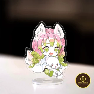 Mô hình Standee anime Kimetsu no Yaiba chibi Tanjiro Zenitsu Nezuko Inosuke Demon Slayer Manga Nhật Bản cao 8cm