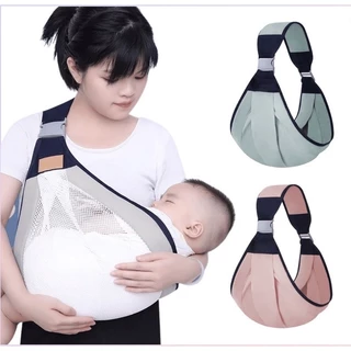 Địu vải cho bé dạng lưới thông thoáng gọn nhẹ cho bé 0-36 tháng tuổi