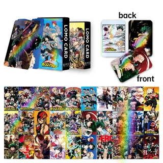 Anime My Hero Academia Laser Flash Lomo Card Photocard