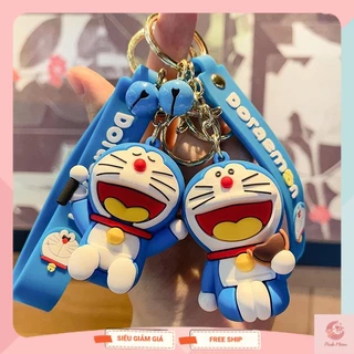 [sẵn] Móc khóa Doraemon biểu cảm dễ thương, dùng làm quà tặng đeo balo túi xách [ngẫu nhiên]