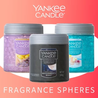 [Yankee Candle] Sáp Gel Thơm ô tô Fragrance Spheres BST nhiều mùi hương 170g (7 Hương Thơm) | Máy Khuếch Tán Hương Thơm Làm Mới Không Khí