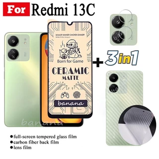 Redmi Kính Cường Lực 3 Trong 1 Bảo Vệ camera 13c / 13c