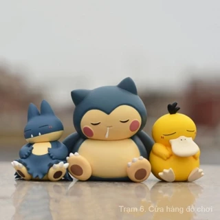 Pokemon go psyduck snorlax Trẻ em Phim ảnh Nhân vật hoạt hình Mô - thê Hình ảnh hành động Đồ chơi cho cậu bé Tượng nhỏ Quà Giáng Sinh amine toy action figure model