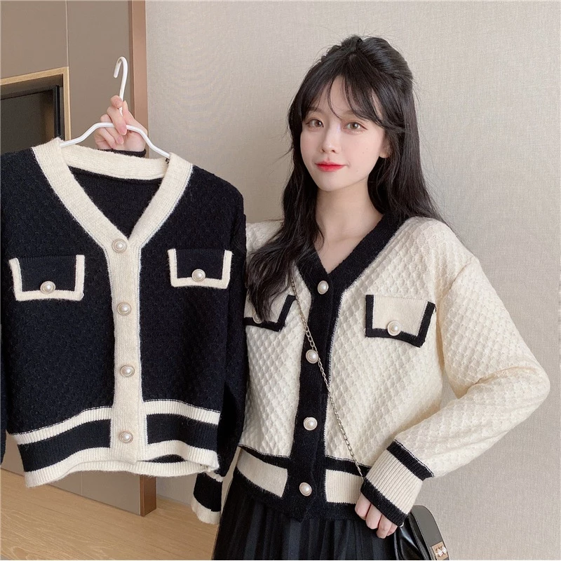 Áo Khoác cardigan Dệt Kim Phong Cách Nhật Bản Thời Trang Mới Cho Nữ