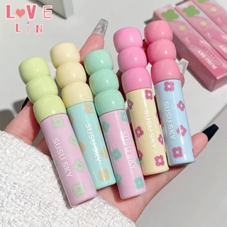 [lovelin] Susu Bộ Son Kem Lì Mịn Như Nhung Màu Trắng Tự Nhiên Trang Điểm Cho Nữ