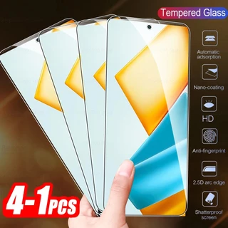 1-4 Chiếc Full Cover Kính Cường Lực Cho Honor 90 GT 5G Bảo Vệ Màn Hình Honar 90 GT 90GT Honor 90GT 5G 6.7 '' Phim Bảo Vệ Giáp