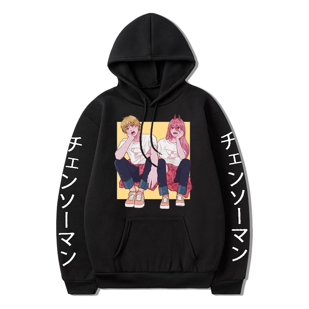 HOT Nhật bản anime manga hoodies nam nữ đồ họa hoạt hình vui nhộn hoody harajuku