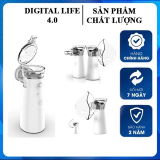 Máy Xông Mũi Họng Khí Dung Đa Năng Nebulizer 2 trong 1 Cho Bé Và Người Lớn Máy Thở Khí Dung Cầm Tay Nhỏ Gọn Công Nghệ