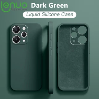 Lenuo Ốp Lưng Điện Thoại silicone Mềm Siêu Mỏng Màu Kẹo Chống Sốc Cho iphone 15 pro max 15 plus 5g