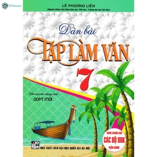 Sách  - Dàn Bài Tập Làm Văn Lớp 7 (Dùng Chung Cho Các Bộ SGK Mới Hiện Hành) - HA