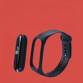 Dây đeo cao su Mi band 3/4/5/6 chính hãng Mijobs - dây đeo cao su thay thế miband 3/4/5/6-SU888