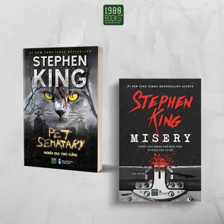 Sách - Combo Stephen King ( Misery + Nghĩa địa thú cưng )