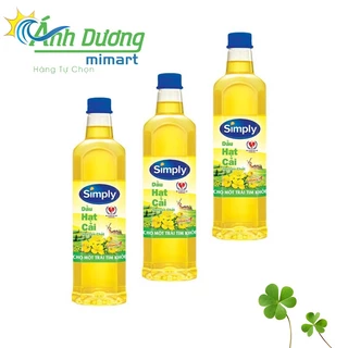 Dầu đậu nành Simply thể tích 1 Lít