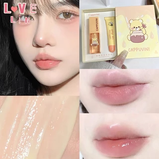 [lovelin] Bộ Son Dưỡng Môi Chiết Xuất Mật Ong Capri Dưỡng Ẩm Đường Viền Môi Khi Ngủ