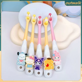 ⚡Còn Hàng⚡ Bàn Chải đánh Răng Trẻ Em Sanrio Kid Cartoon Cat Bàn Chải đánh Răng Lông Siêu Mềm Chăm Sóc Răng Miệng Chất Lượng Cao Bàn Chải đánh Răng Bảo Vệ Em Bé