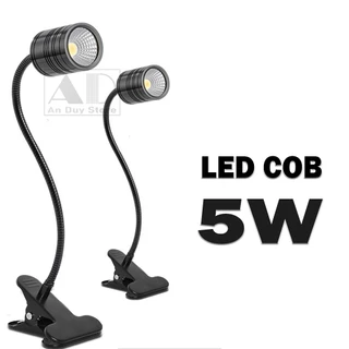 Đèn đọc sách kẹp đầu giường BOFIT tích hợp đèn ngủ, Loại bóng đèn Led chiếu rọi 5W - 220V