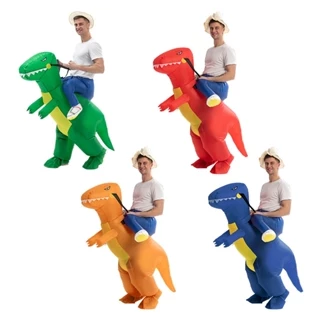 kids carnival dinosaur inflatable costume for girls boy halloween cosplay dress up christmas party costumes suits