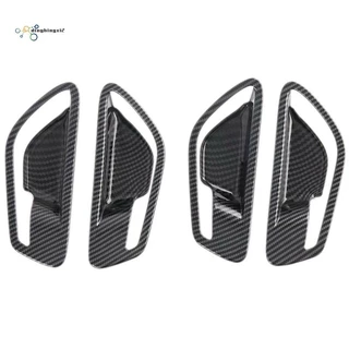 Miếng Dán Tay Nắm Cửa Bên Trong Xe Hơi Bằng Sợi carbon Cho hyundai tucson nx4 2021 2022