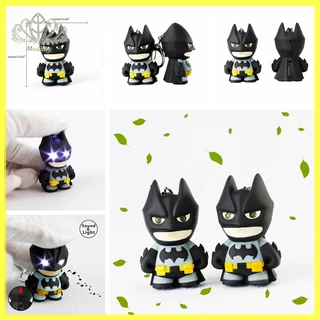 Móc Khóa Hình batman Có Đèn led Độc Đáo