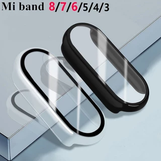 Ốp Bộ Ốp Bảo Vệ Toàn Diện + Kính Cường Lực Dành Cho xiaomi mi band 7 6 7 6 5 4 3