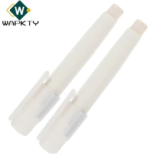 WAPKTY Set 2 Kẹp Phấn Viết Bảng Bằng Nhựa Màu Trắng Có Thể Điều Chỉnh