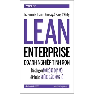 Sách LEAN ENTERPRISE - Doanh Nghiệp Tinh Gọn - Alphabooks - Bản Quyền