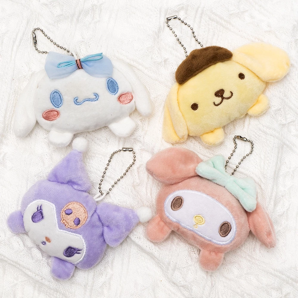 Sanrio Móc Chìa Khóa Hình Chú Chó Hoạt Hình Nhồi Bông Đáng Yêu