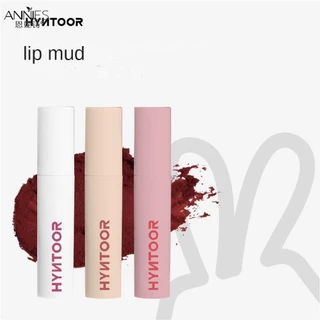 Hyntoor Lip Bùn Khỏa Thân Matte Sôcôla Son Môi Màu Đỏ Lip Tint Lip Glaze Hàn Quốc Chống Thấm Nước Trang Điểm Lâu Dài Mỹ   Công Cụ * KÍNH