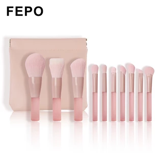 Set 10 cọ trang điểm FEPO lông siêu mềm chất lượng cao