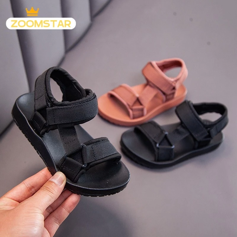 ZOOMSTAR dép cho bé trai sandal bé trai dép cross cho bé chất lượng thời trang thoải mái 2023 NEW STYLE CLX23936OD 38Z230923