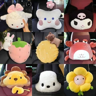 Car Sleeping Pillow Car Headrest Neck Pillow Cute Pillow Cartoon Car Pillow Girl Car Interior Accessories Trang trí xe hơi yWwx