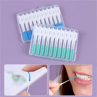 Set 40 Bàn Chải Silicon Siêu Mềm Làm Sạch Răng Miệng