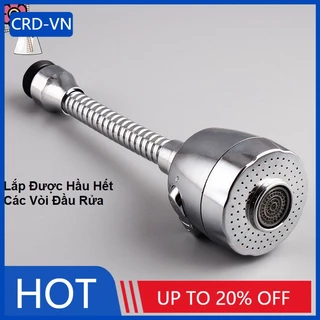 ĐẦU VÒI NƯỚC RỬA CHÉN TĂNG ÁP 2 CHẾ ĐỘ PHUN (CHIỀU DÀI 20CM) yk