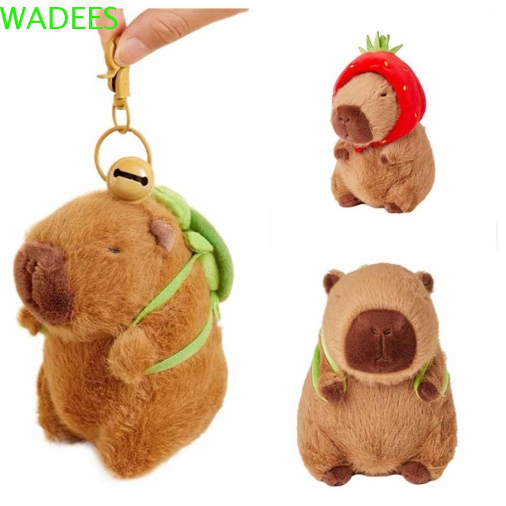 Wadees capybara Đồ Chơi Búp Bê Nhồi Bông capybara rodent Hatybara Đáng Yêu