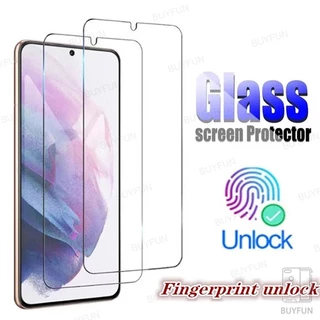 2PCS For Samsung Galaxy S24 Ultra S21 S22 S23 plus S21+ FE 9H Screen Protector Tempered Glass Film Fingerprint Unlocked Version 