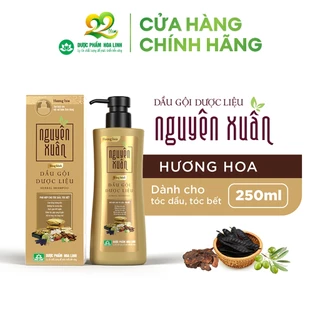 Dầu gội dược liệu Nguyên Xuân Bồng Bềnh 250ml - Dành cho tóc dầu bết