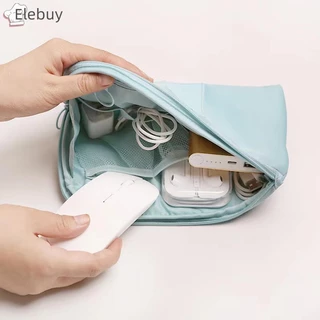 [elebuy] Túi Đựng Dây Cáp Tai Nghe Đa Năng Nhỏ Gọn Dùng Khi Đi Du Lịch