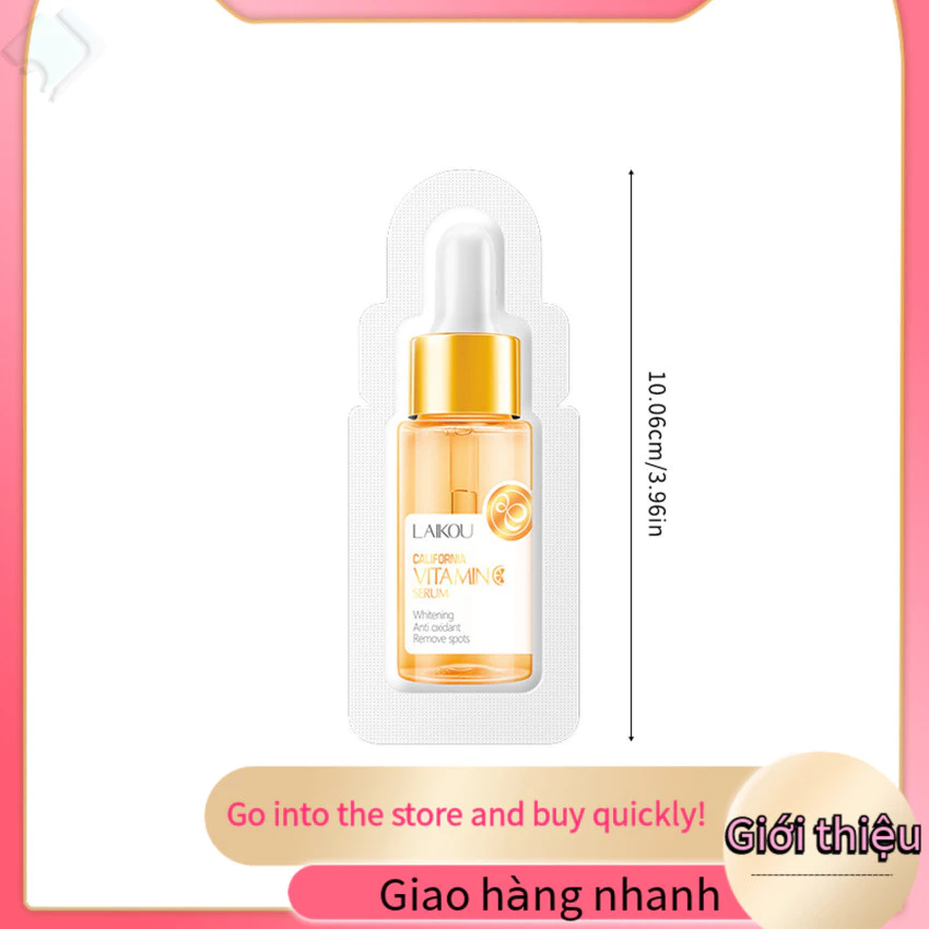 Tinh Chất Vitamin C Hyaluronic Acid 1.5ml Làm Sáng Da Chống Lão Hóa Dưỡng Ẩm Phục Hồi F W9s3