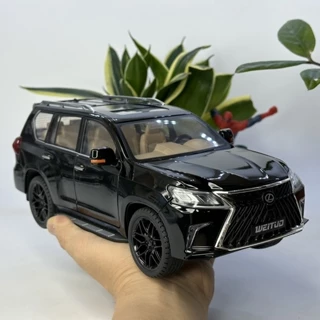 ( Mưa Sale ) Mô hình xe ô tô Lexus LX570 Sport Plus mệnh danh Chuyên cơ mặt đất