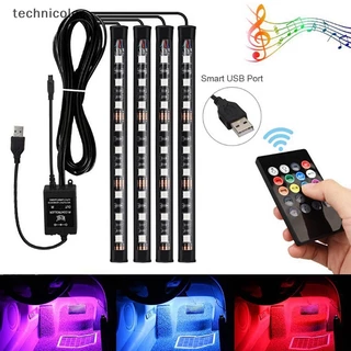 Bộ 4 Dải Đèn Led rgb 9 Bóng Trang Trí Nội Thất Xe Hơi
 Cửa Hàng Chính Hãng