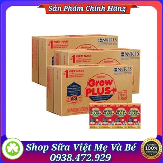 NutiFood GrowPlus đỏ tăng cân khoẻ mạnh 180ml - DÀNH CHO TRẺ TRÊN  1 TUỔI - [Chính hãng]- [Date mới]