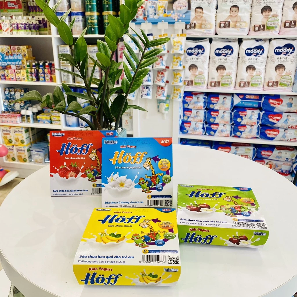 Sữa chua Hoff hoa quả Mix vị